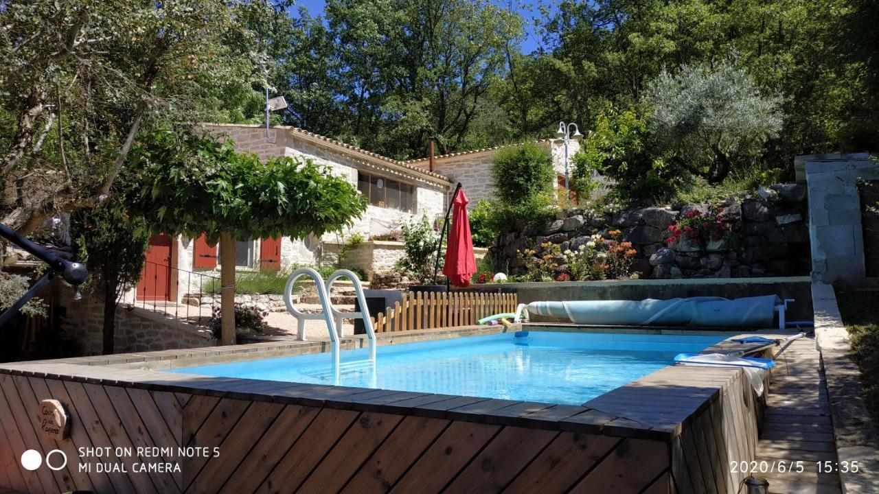 L'Establoun Apartment Saint-Martin-de-Bromes Exterior photo