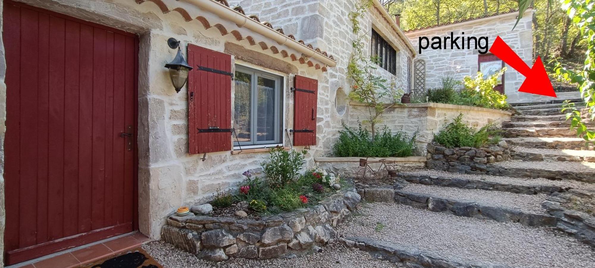 L'Establoun Apartment Saint-Martin-de-Bromes Exterior photo